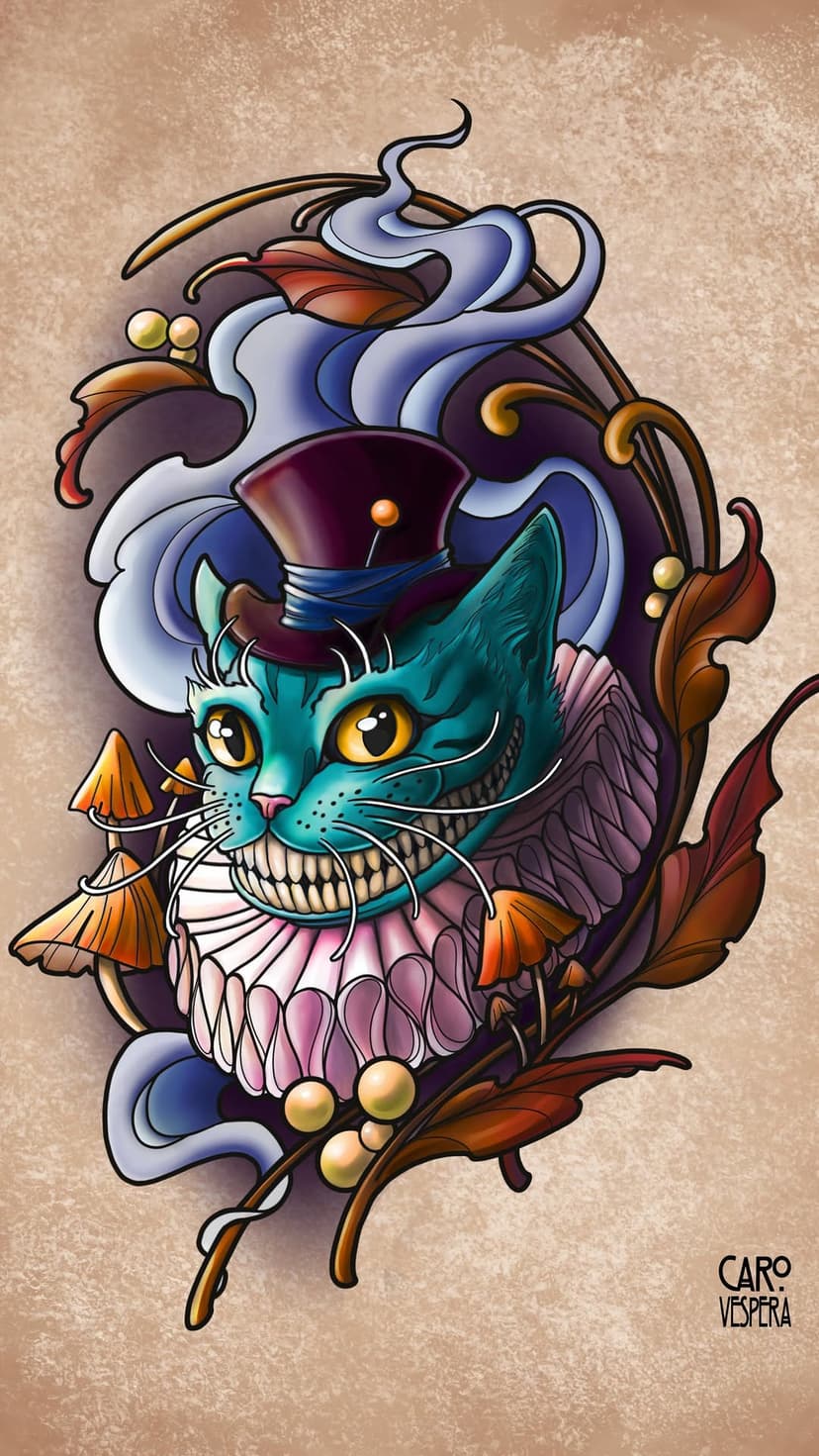 Tatouage de Caro Vespera Tattoo - Tatouage couleur - néo-traditionnel - aquarelle et cover tattoo à St-Girons